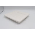 Eco Friendly Disposable Biodegradable Sugarcane Bagasse Square Plate